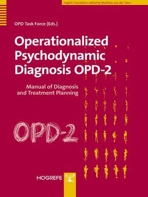 cover image of Operationalized Psychodynamic Diagnosis OPD-2